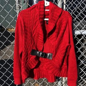 Cute cardigan with belt